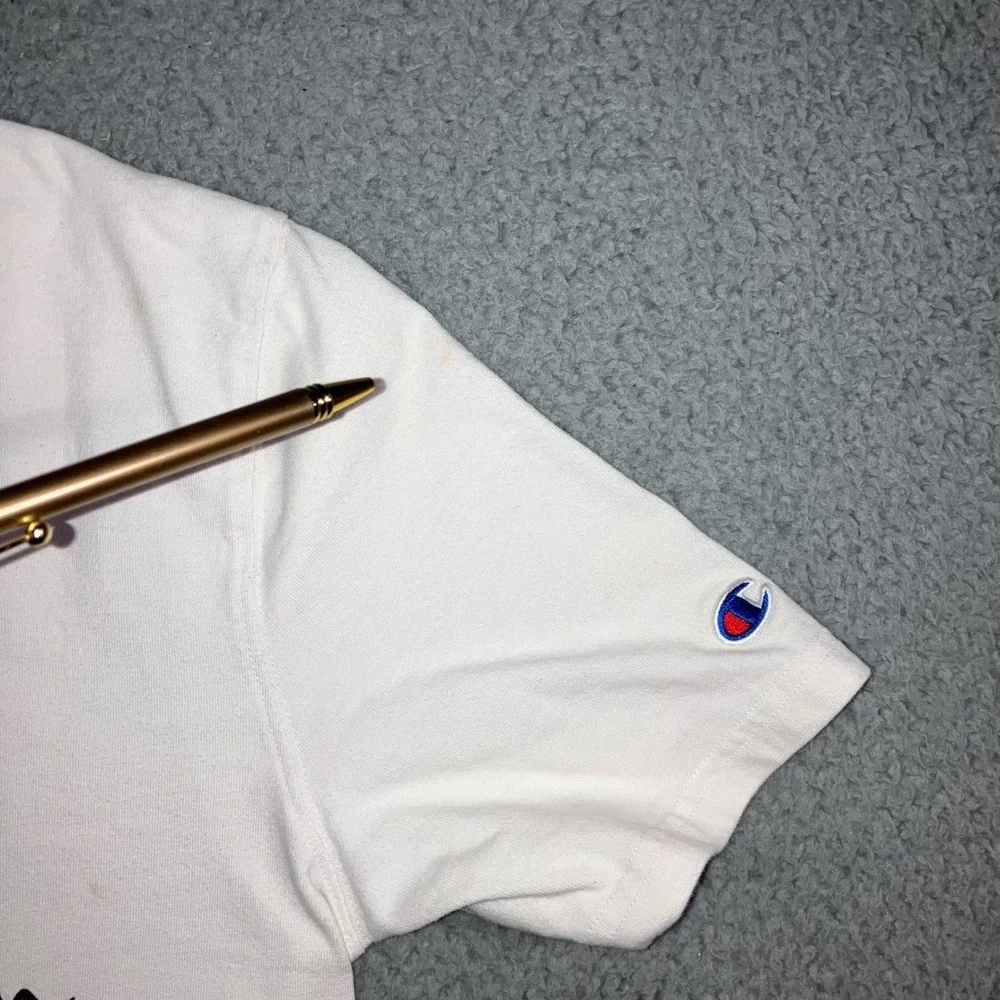 Vintage Champion Graphic T Shirt Men L Colorblock Logo 90s‎ Retro Y2K Streetwear
